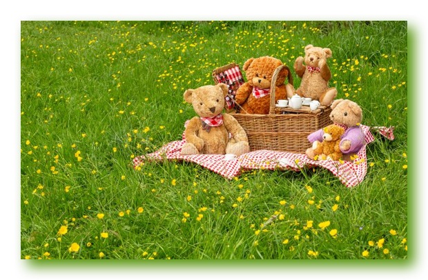 teddy-bear-s-picnic-five-cute-bears-enjoy-picnic-swaledale-s-wildflower-meadows-colourful-yellow-buttercups-teddy-bear-s-221716271